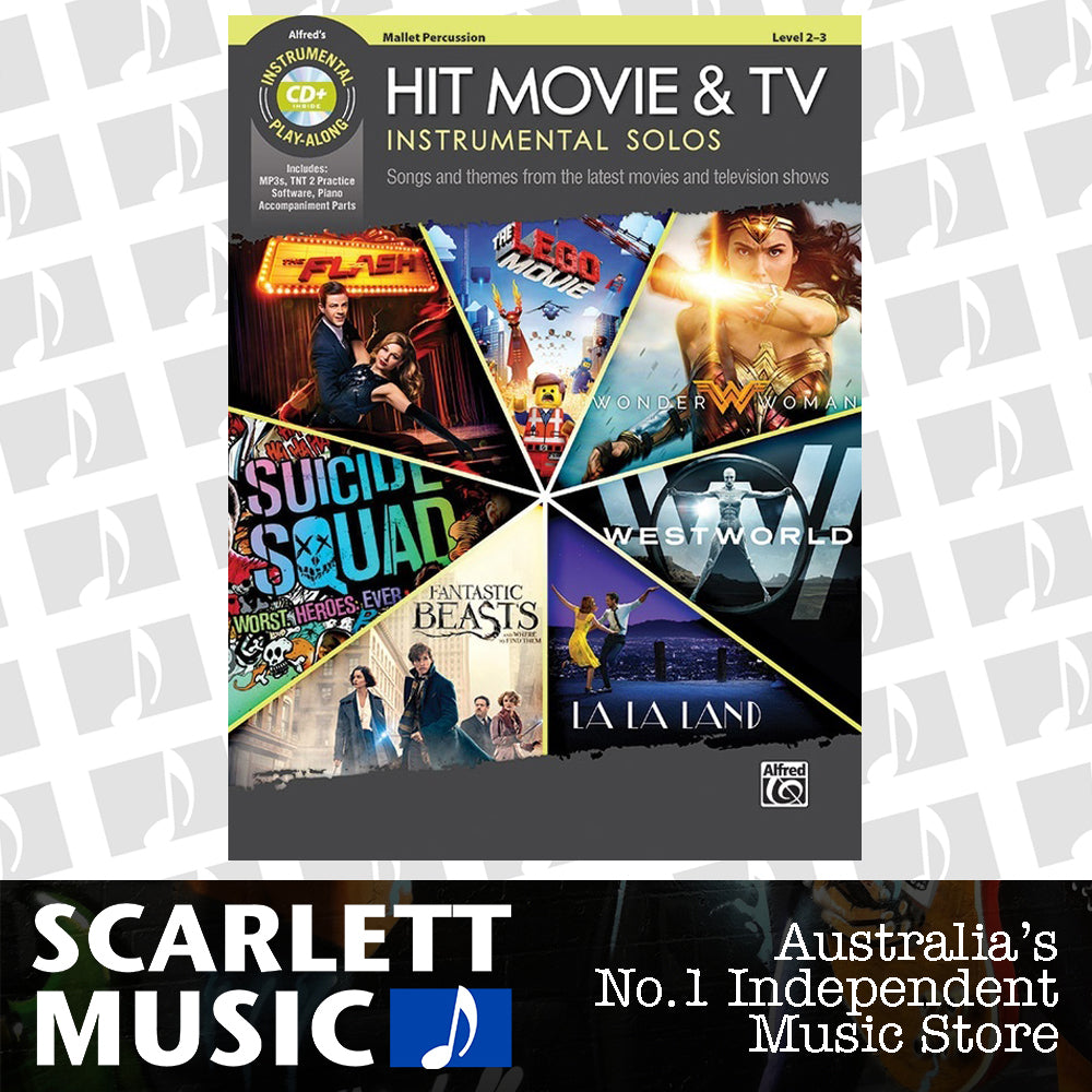 Hit Movie And Tv Instrumental Solos Mallet Book/CD — view 2