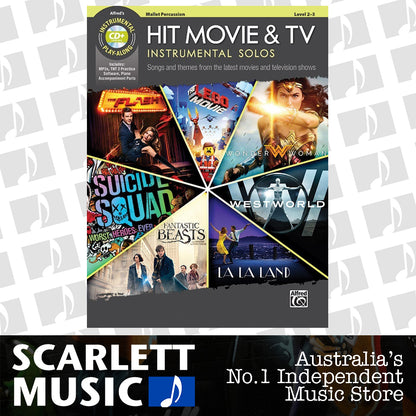 Hit Movie And Tv Instrumental Solos Mallet Book/CD — view 2