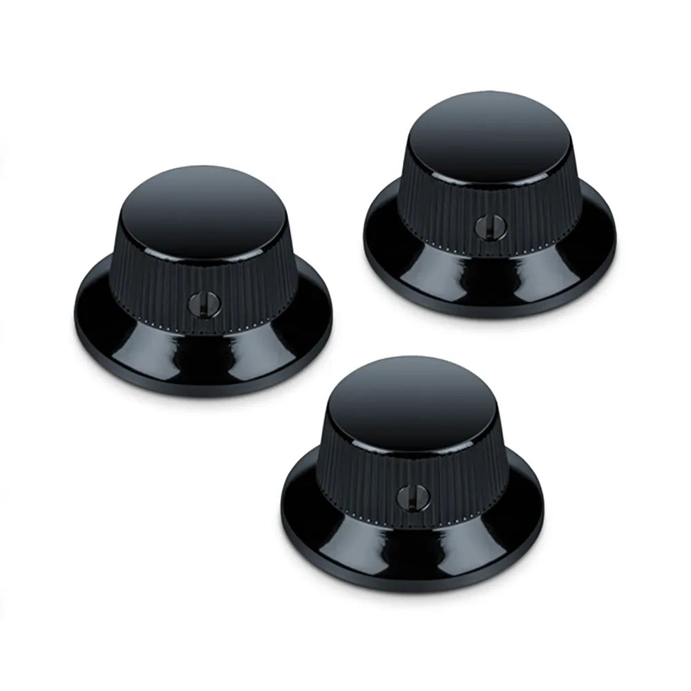 Schaller Speed Knobs Set of 3 Black Brass 15010400