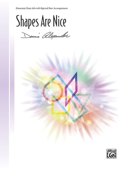 Shapes Are Nice - Elementary Piano Solo