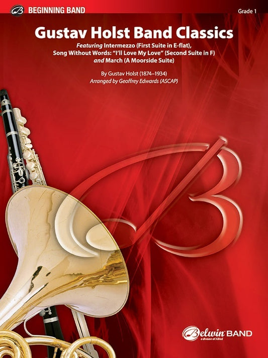 Gustav Holst Band Classics Concert Band Gr 1