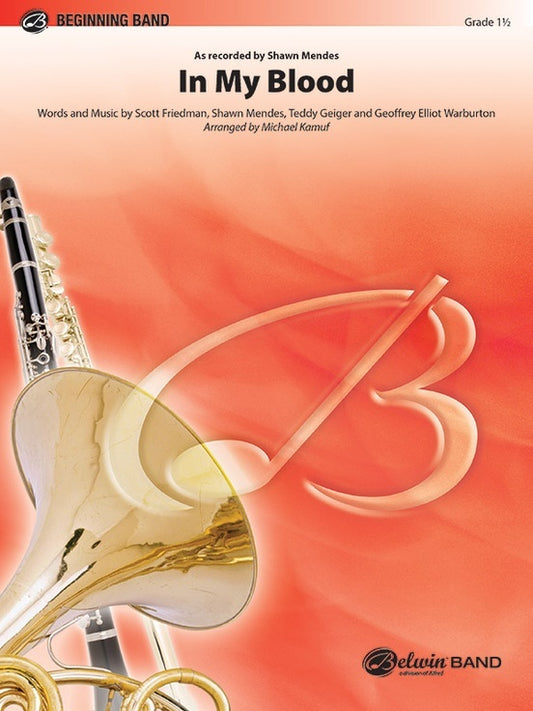 In My Blood Concert Band Gr 1.5