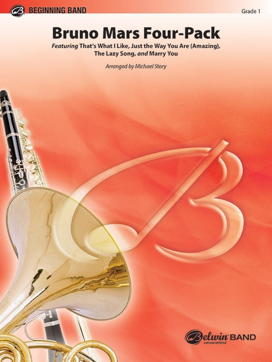 Bruno Mars Four-Pack Concert Band Gr 1