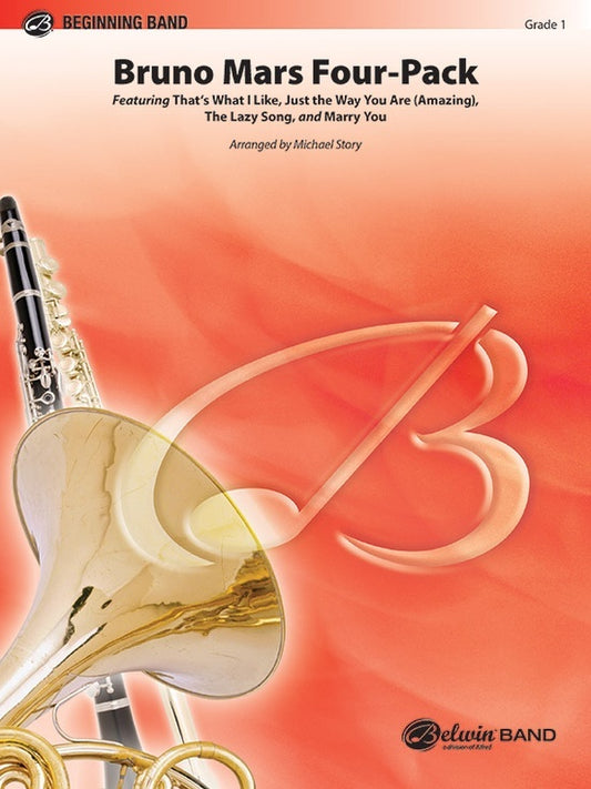 Bruno Mars Four-Pack Concert Band Gr 1