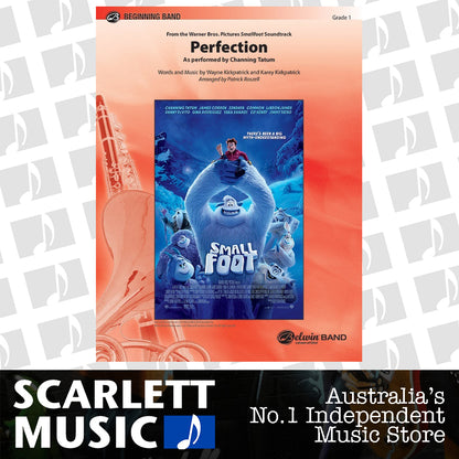 Perfection From Smallfoot Concert Band Gr 1 — view 2