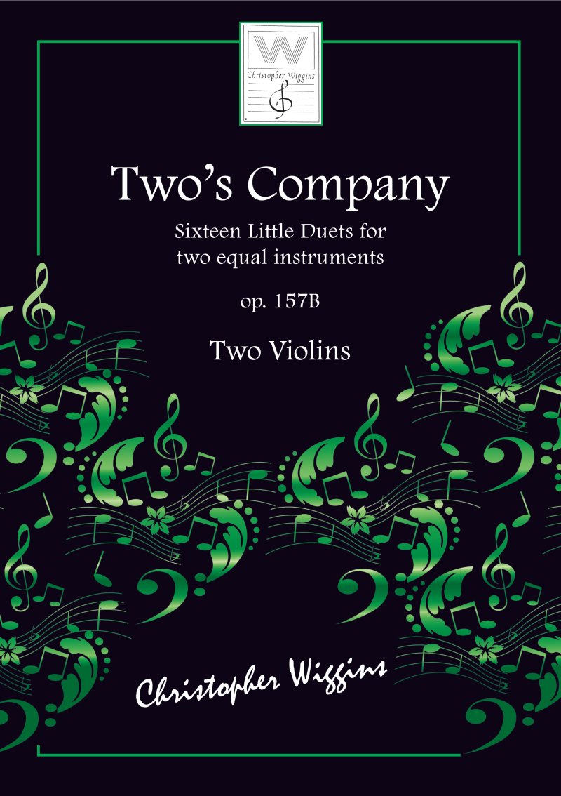 Wiggins - Twos Company Op 157B For 2 Violins (Christopher Wiggins)