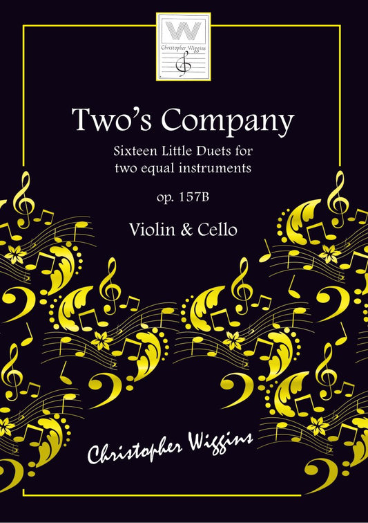 Wiggins - Twos Company Op 157B For Violin/Cello (Christopher Wiggins)