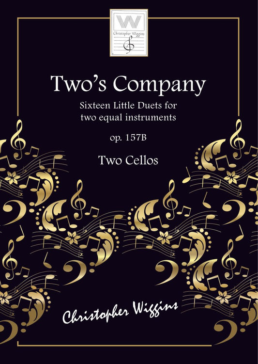 Wiggins - Twos Company Op 157B For 2 Cellos (Christopher Wiggins)