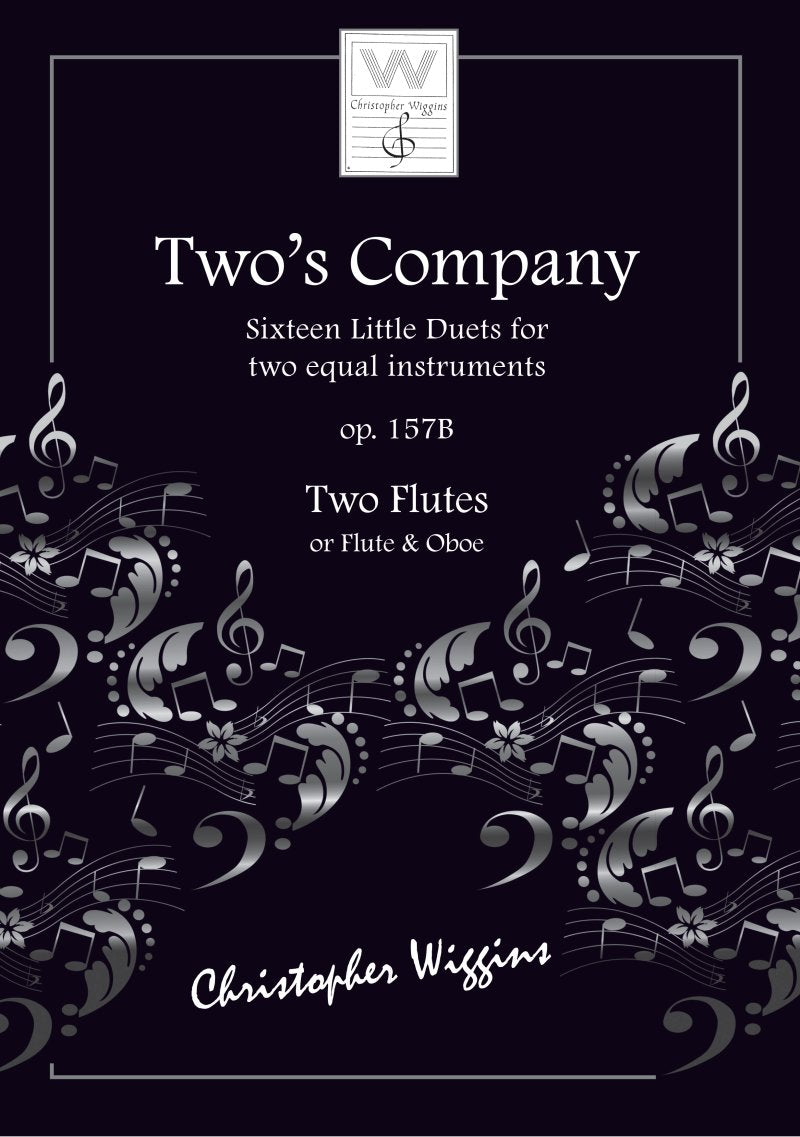 Wiggins - Twos Company Op 157B For 2 Flutes Or Flute/Oboe (Christopher Wiggins)