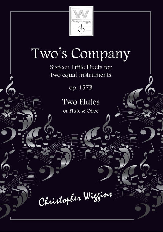 Wiggins - Twos Company Op 157B For 2 Flutes Or Flute/Oboe (Christopher Wiggins)
