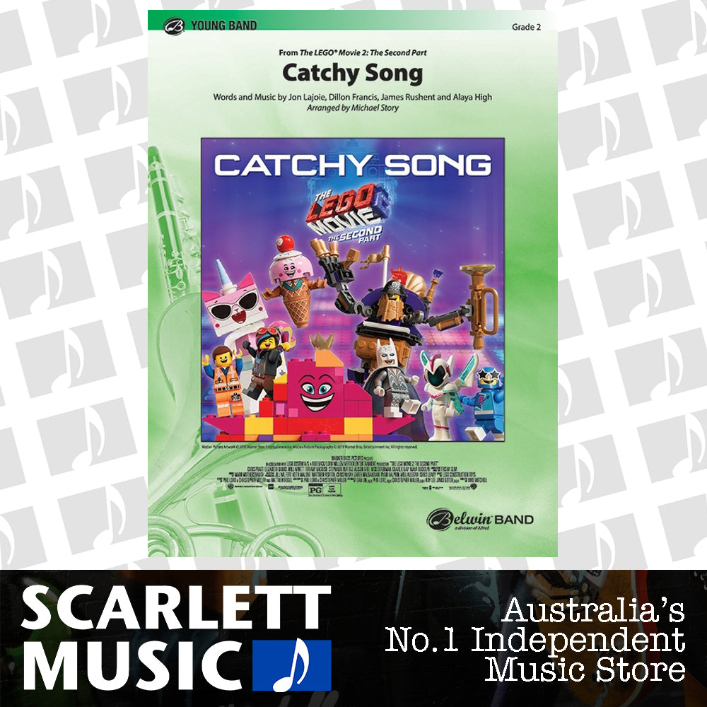 Catchy Song From Lego Movie 2 Concert Band Gr 2 — view 2