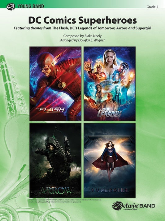 Dc Comics Superheroes Concert Band Gr 2