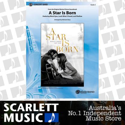 Themes from A Star is Born Concert Band Sheet Music — view 2