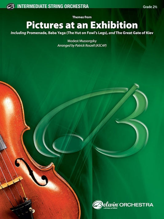 Themes From Pictures At An Exhibition String Orchestra Gr 2.5