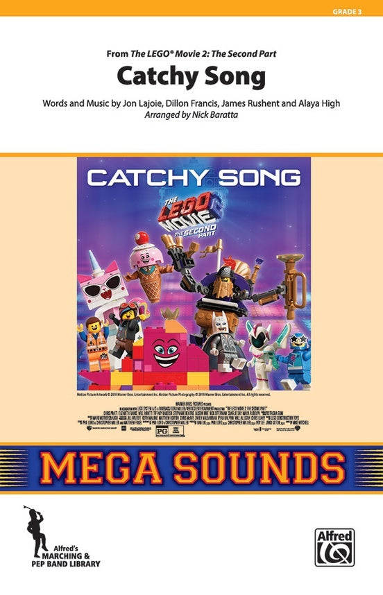 Catchy Song From Lego Movie 2 Marching Band Gr 3