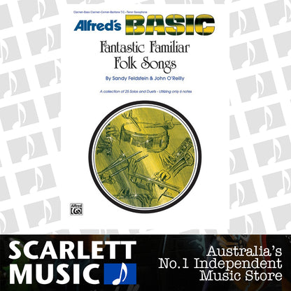 Fantastic Familiar Folk Songs Clarinet/Tpt/Ten Sax — view 2