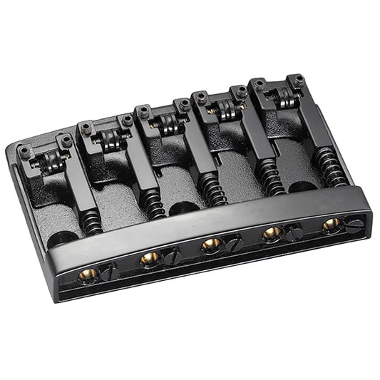 Schaller 3D Black 5-String Bass Bridge - 12140400