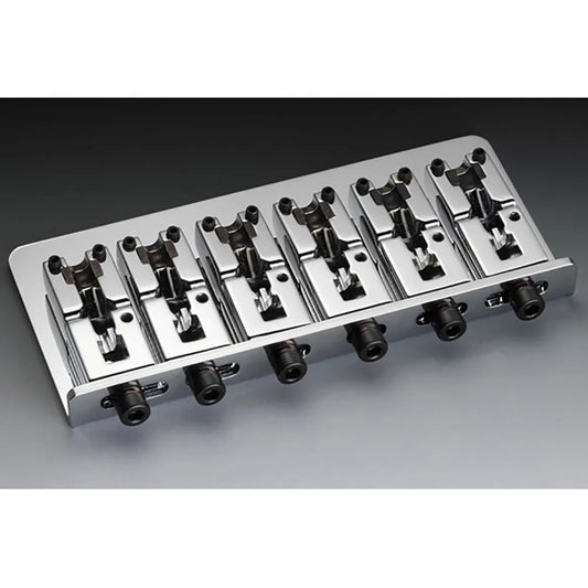 Schaller 6-String Bass Bridge 2000 Chrome 23364 116x55mm