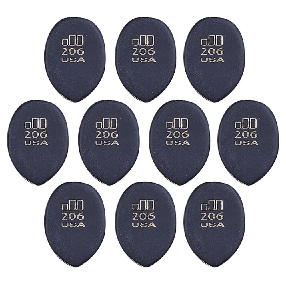 12 x Jim Dunlop JD Jazztones 206 Medium Tip Guitar Picks 477R206, Jazz