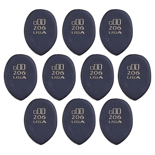 12 x Jim Dunlop JD Jazztones 206 Medium Tip Guitar Picks 477R206, Jazz