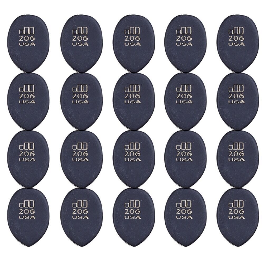 24 x Jim Dunlop JD Jazztones 206 Medium Tip Guitar Picks 477R206, Jazz