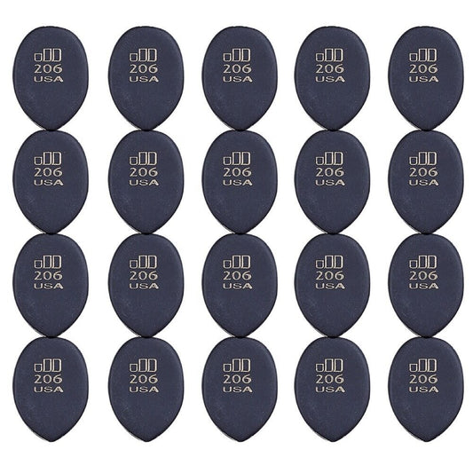 24 x Jim Dunlop JD Jazztones 206 Medium Tip Guitar Picks 477R206, Jazz