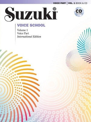 Suzuki Voice School Volume 1 Book & CD