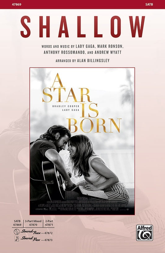 Shallow From A Star Is Born SATB