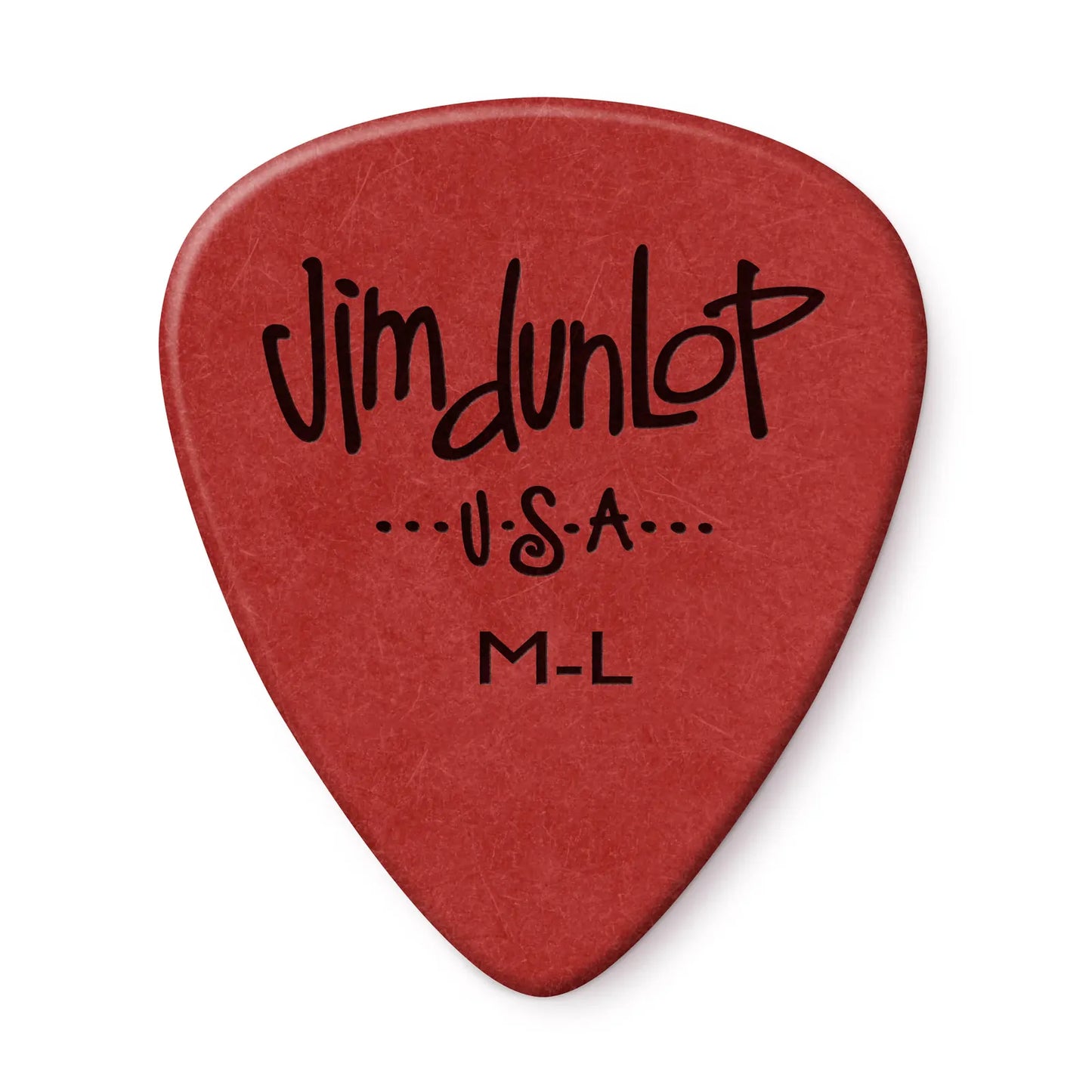 Jim Dunlop Medium Light Poly Guitar Pick - Standards Series (Single) — view 2
