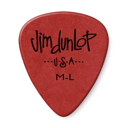 Jim Dunlop Medium Light Poly Guitar Pick - Standards Series (Single) — view 2