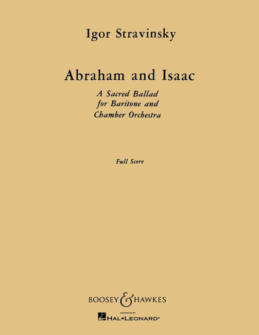 Abraham And Isaac F/Sc