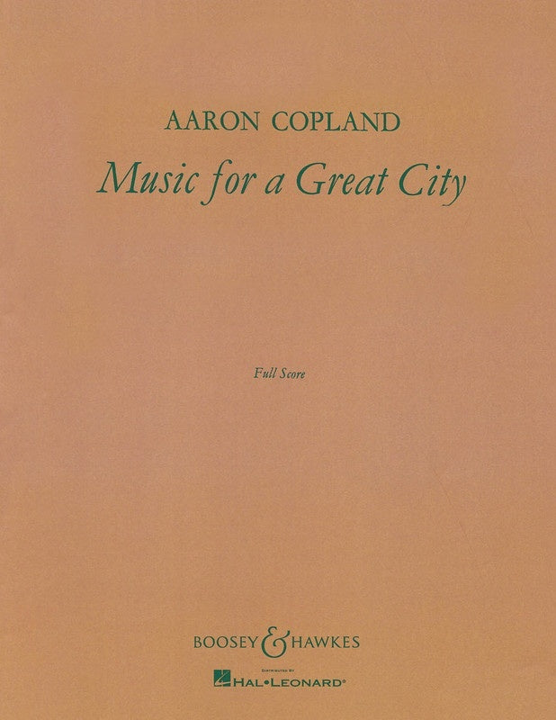 Music Great City Score