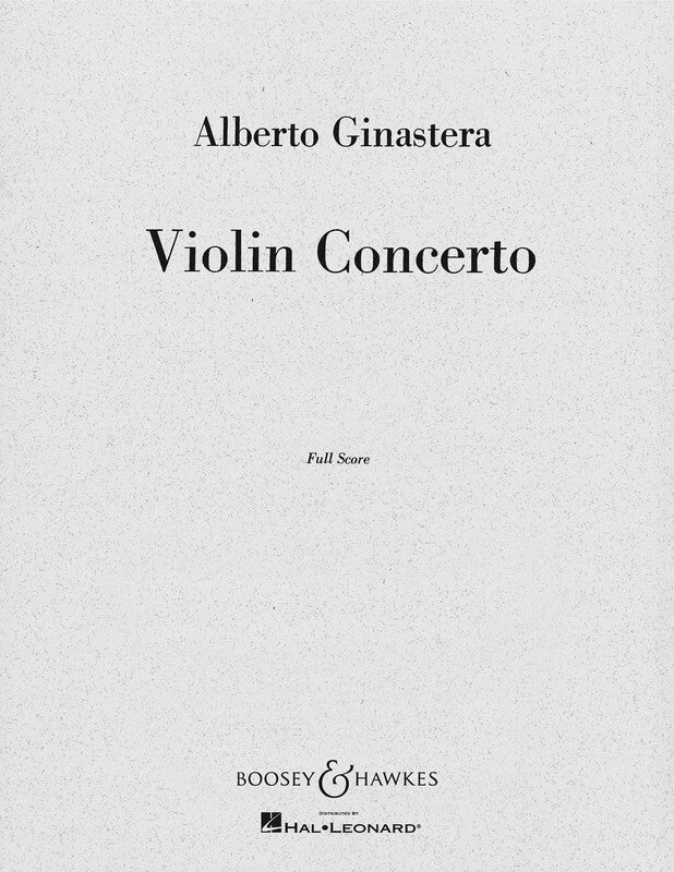 Violin Concerto F/Sc (Softcover Book)