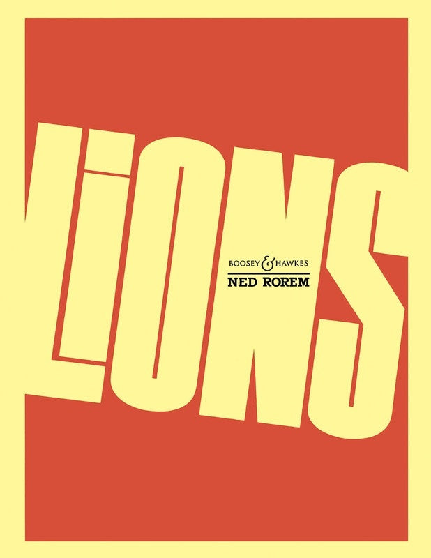 Lions (A Dream) Score