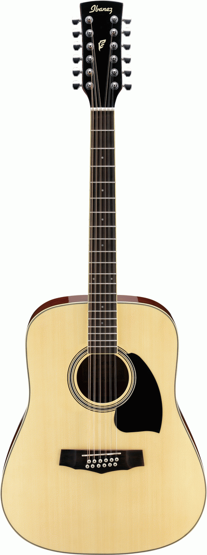 Ibanez PF1512 NT Acoustic Guitar 12 String (Natural High Gloss)