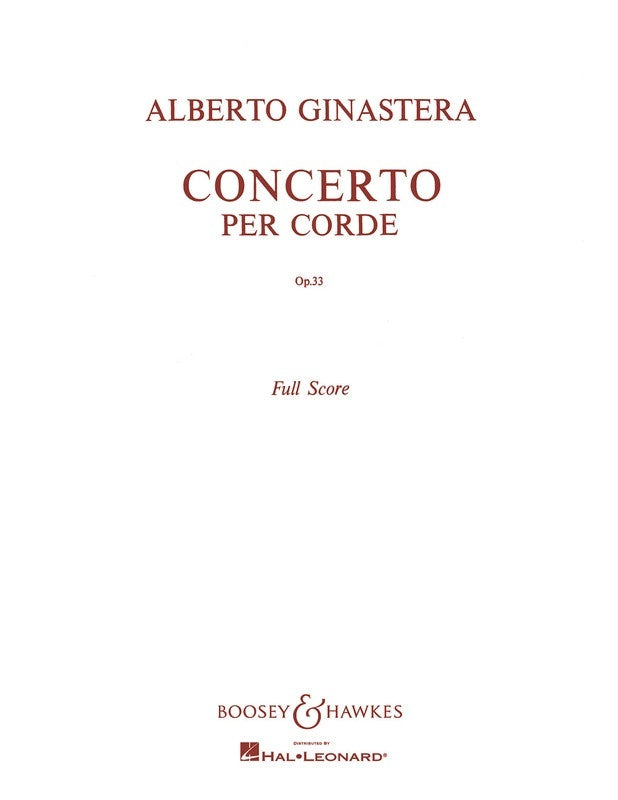 Concerto Corde Full Sc