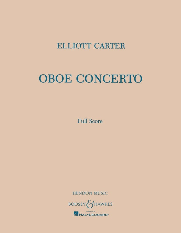 Oboe Concerto F/Sc (Softcover Book)