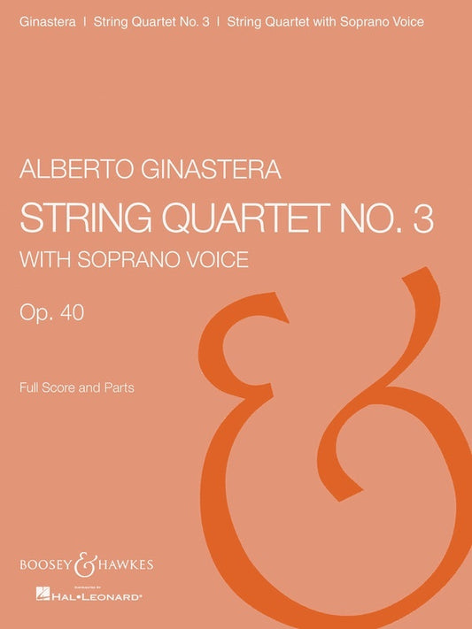String Qrt No3 Score/Parts (Set of Parts)