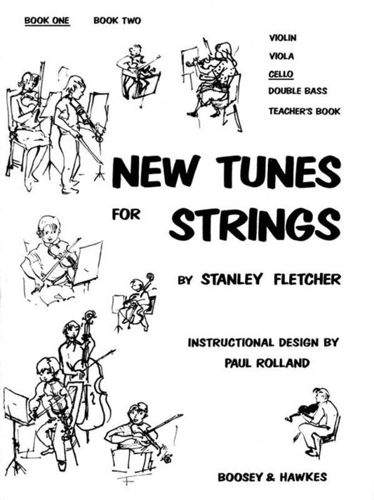 New Tunes for Strings Cello Book 1 - 44 Pages, Solo Format, Boosey & Hawkes