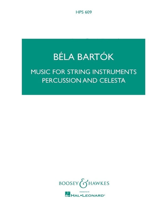 Music For Strings Percussion Celesta Study Score (Music Score)