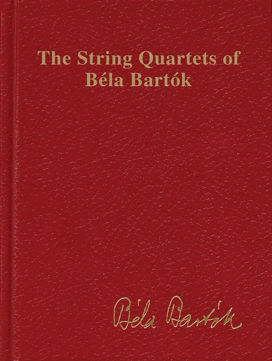 String Quartets Of Bartok Hardcover Study Sc (Music Score)