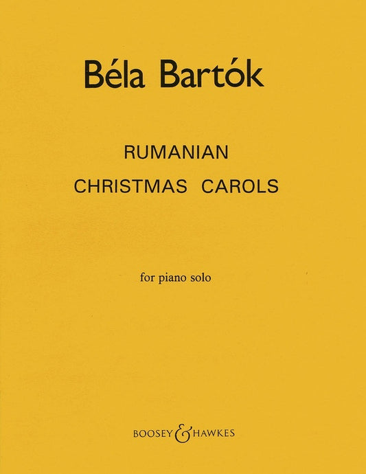 Bartok - Rumanian Christmas Carols Piano (Softcover Book)