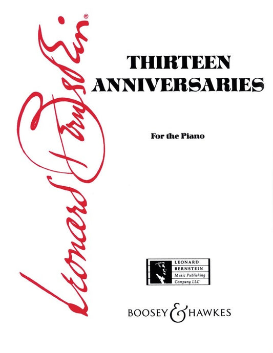 13 Anniversaries Piano (Softcover Book)