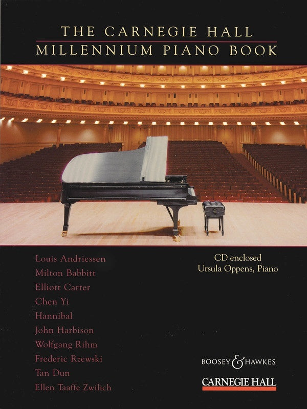 Carnegie Hall Millenium Piano Book/CD (Softcover Book/CD)