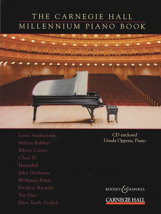 Carnegie Hall Millenium Piano Book/CD (Softcover Book/CD)