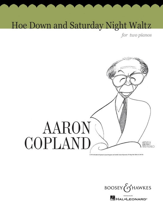Hoe Down And Saturday Night Waltz 2 Piano 4 Hand (Softcover Book)