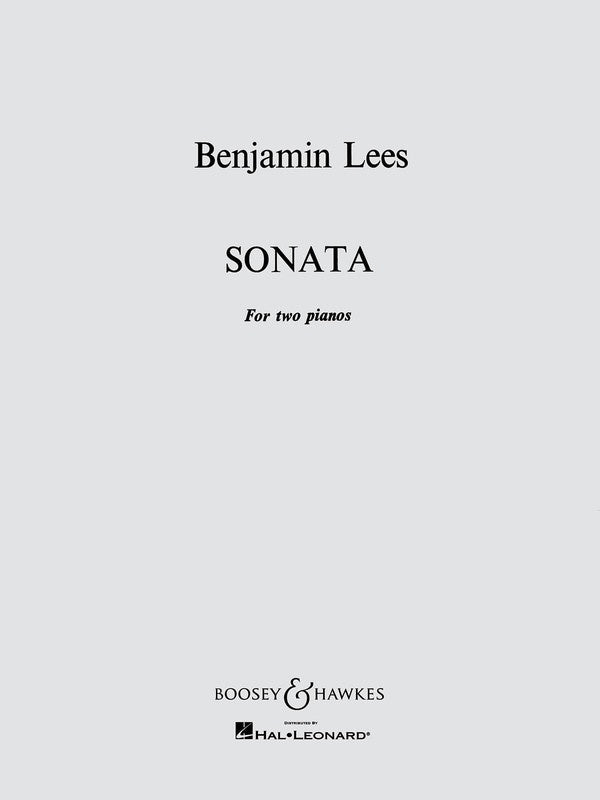 Sonata For Two Pianos (Softcover Book)