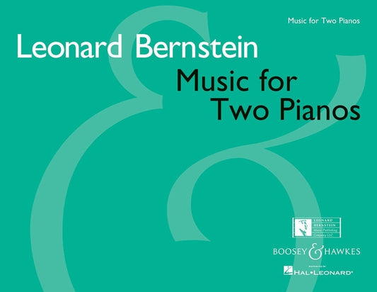 Music For Two Pianos Bernstein (Softcover Book)