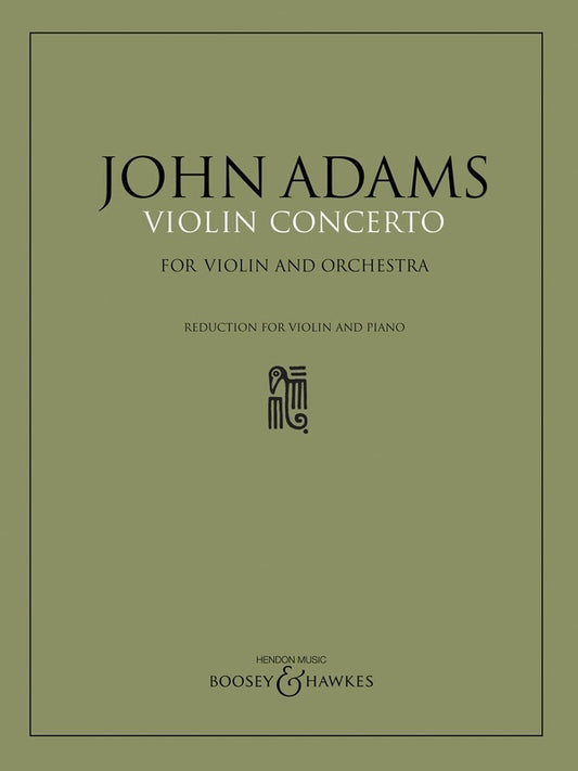 Violin Concerto John Adam Violin Piano (Softcover Book)