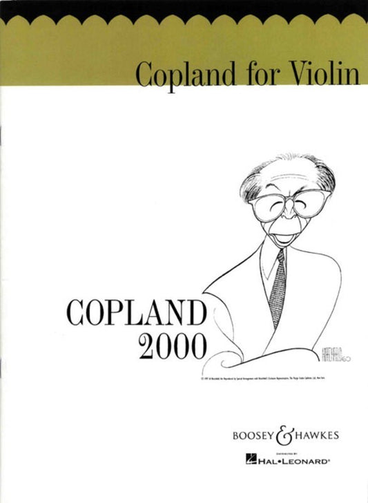 Copland For Violin (Softcover Book)